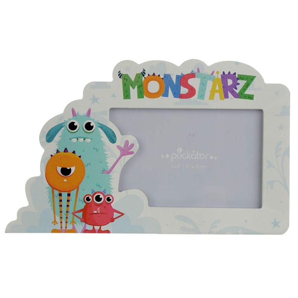 Puckator Cadre Photo in Bois Monstarz-Monstre Photo Frames, Multicoloured, Unique