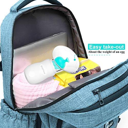 Silicone Manual Breast Pump with Breastfeeding Milk Saver Stopper in Gift Box, 100% Food Grade Silicone BPA Free(4oz/100ml), Green
