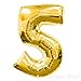 AFTERLOON® 40 Inch Chrome Glossy Gold Foil 