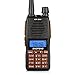 BaoFeng GT-5TP 8W/4W/1W Tri-Power UHF VHF Dual Band Amateur Ham Radio Handheld Two Way Radio Walkie Talkie with Earpiece + 2000mAh Battery + Dual PTT primary