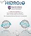 Hidro2O High Pressure Spray Nozzle, Ideal for Gardening, Watering Plants and Lawns, Dogs and Pet Cleaning, 8 Pattern Hose Made of Heavy Duty Metal - Includes Extra Washers and Quick Release Connectors