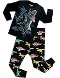 Boys Pajamas 3D Dinosaur Little Kids Pjs Sets 100% Cotton Toddler Sleepwears