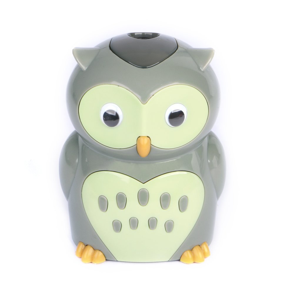 Eagle Owl Electric Pencil Sharpener, Cute Cartoon Animal