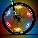 LeBoLike Bike Spoke Lights Cycling Bike Wheel Lights for Bicycle Decoration 6 Pack - Batteries Included