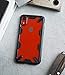 Ringke Fusion X Compatible with iPhone XR Case, Scratch Resistant Invisible PC Barrier Back Cover - Black