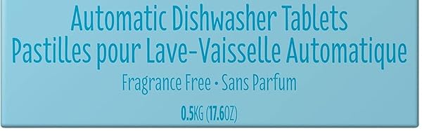 ECOVER DISH WASH AUTO TAB ZERO, 17.6 OZ