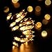 RECESKY 2 Pack Christmas String Lights with Built-in Timer - Total 100 LED 36ft Fairy Battery String Lights - Mini Lighting for Garden Festival Living room Xmas Tree Christmas Decorations - Warm White