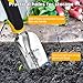 Tvird Gardening Tools Set 6 Piece Gardening Kit with Heavy Duty Cast-Aluminum Heads & Ergonomic Handles Including 2 Shovels,Weeding Fork,Hand Rake,Hand Fork,a Sharp Pruner.thumb 2