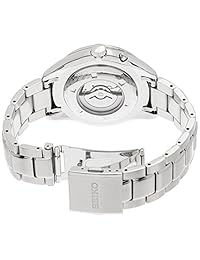 Seiko Kinetic Bronce Dial Acero inoxidable Hombre Reloj srn045