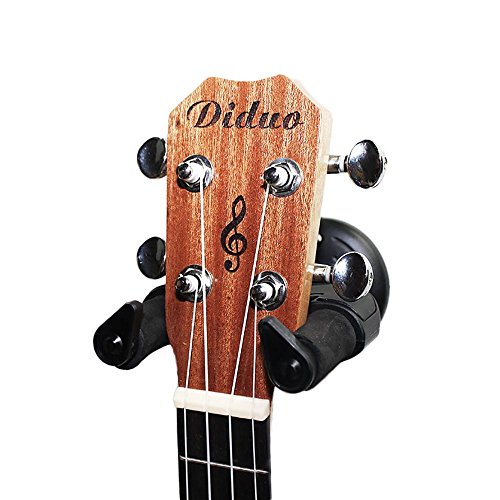ZEALUX Guitar Hook Wallmount Guitar Hanger, Fit for All String Instruments (Black) (NO.1) - Thumbnail 3