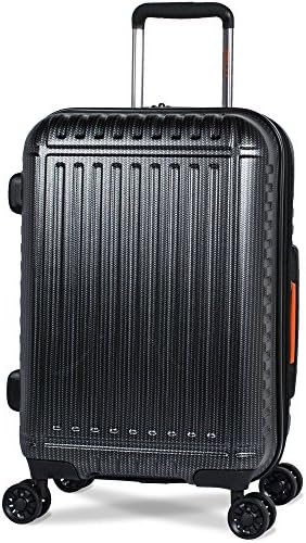20 Carry-On Hard-Sided Racer Luggage, Black