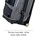 High Sierra AT3 Drop Bottom Upright Wheeled Rolling Duffel Bag, Graphite/Titanium/Spring, 32-Inch