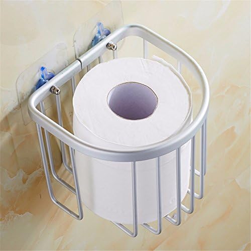 LOSTRYY Hole wall hung bathroom toilet-free nail-free toilet paper basket