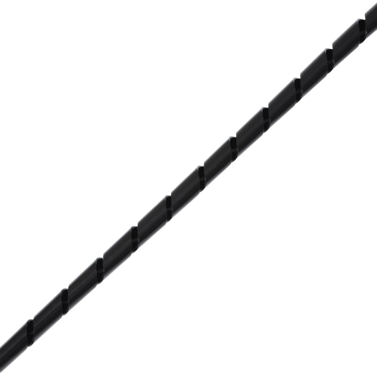 Helos 129259 Spiral Cable Tube Diameter 4 mm – 10 m – Black