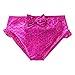 Hot Little Girls 3 Pcs Princess Mermaid Tail Swimmable Bikini Set Swimwear, Pink/Blue, 110 (5-6Y)