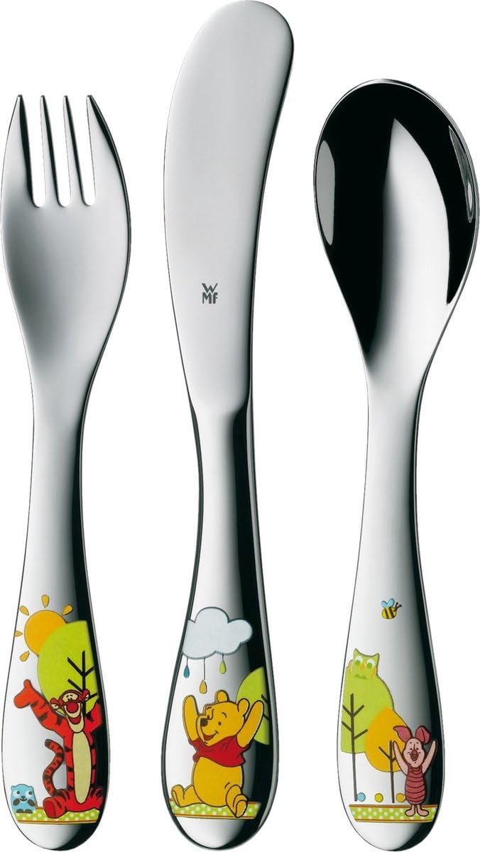 WMF 3-Piece Stainless Steel Disney Winnie The Pooh Cutlery Set