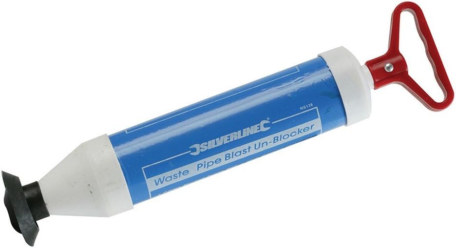 Silverline Blast Wastepipe Unblocker 370mm MS138 - Sink Bath Shower