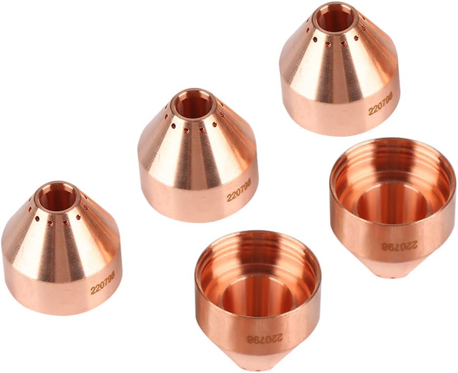 Plasma Cap, 5pcs Plasma Shield Cup Cap for MAX105 Cutting Torch Consumables 220798