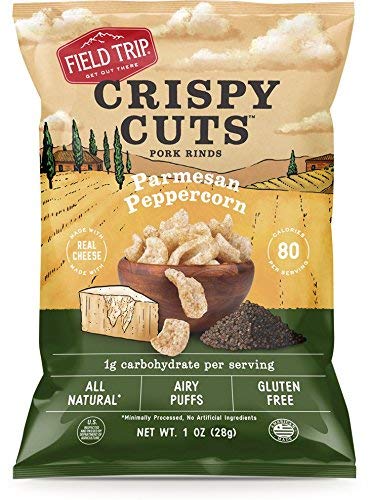 Field Trip, Variety Pack, Crispy Cuts Sampler, Pork Rinds, Paleo, Keto Snacks, High Protein (.Variety, 12 Count) - Thumbnail 3