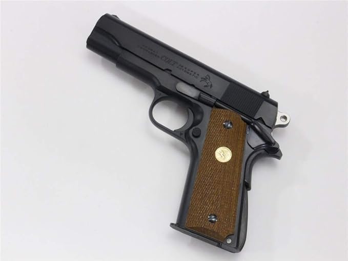 Amazon 六研 エラン 38スーパー コンバットコマンダー Duoブローバック モデルガン エアガン モデルガン 通販