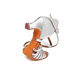 YKXLM Latin Dance Shoes Ballroom Women Salsa Tango