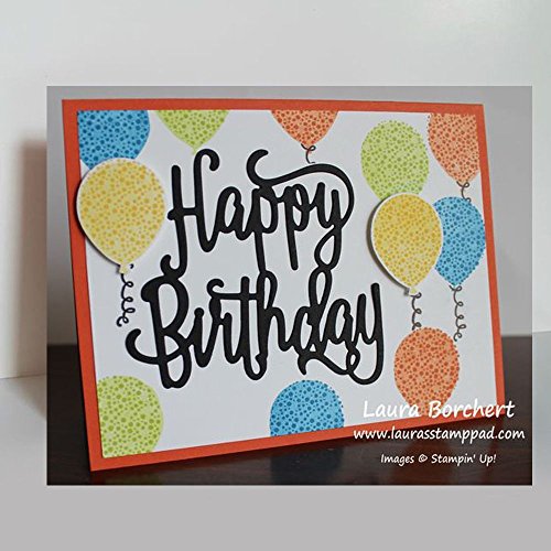 Metal Cutting Dies, Scrapbooking Photo, Album Decor, Stencil Template Paper Card Making, Embossing DIY Crafts Molds (Happy Birthday) - Thumbnail 4