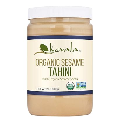 Amazon Com Kevala Organic Sesame Tahini 32 Ounce Grocery Gourmet Food