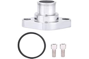 Water Neck,Chrome Water Neck,Chrome Water Neck Thermostat Gasket for Mopar 273 318 340 360 361 383 400 413 426W 440 engines