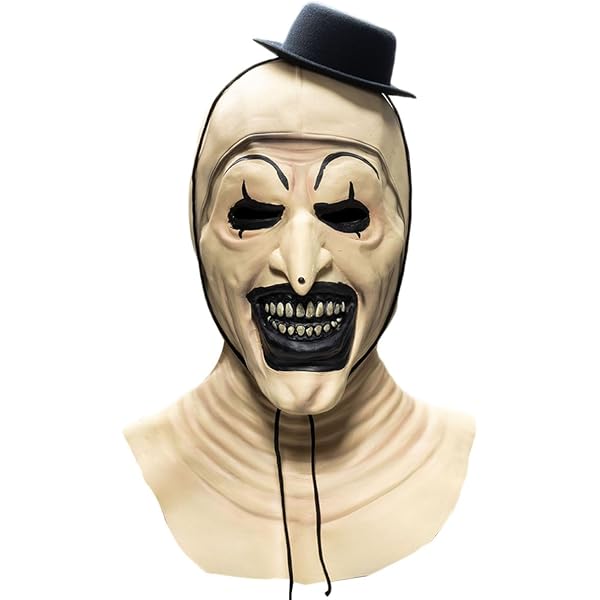 Death's Smile Rubber Latex Face Mask Creepy Halloween Costume Accessories