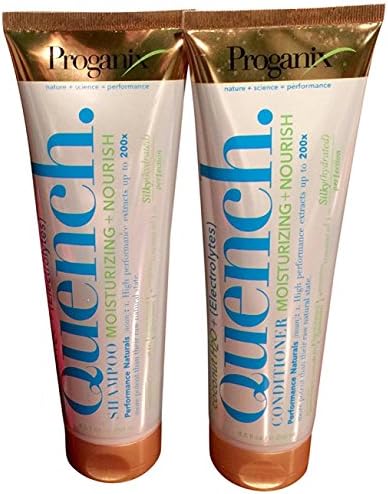 Proganix Quench Shampoo Conditioner Set with Coconut H2O + Electrolytes