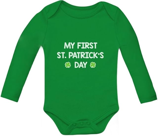 my first st patty's day onesie