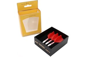 CUESOUL ROST T19 Integrated Dart Shaft and Flights 28mm Big Wing Shape-Say Goodbye to Falling Dart Flight