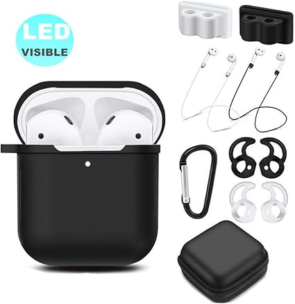 Front View Apple Airpods In Ear