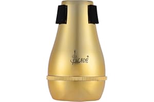 QISUO Light-Weight Practice Trombone Straight Mute Sourdine Material for Tenor Trombones