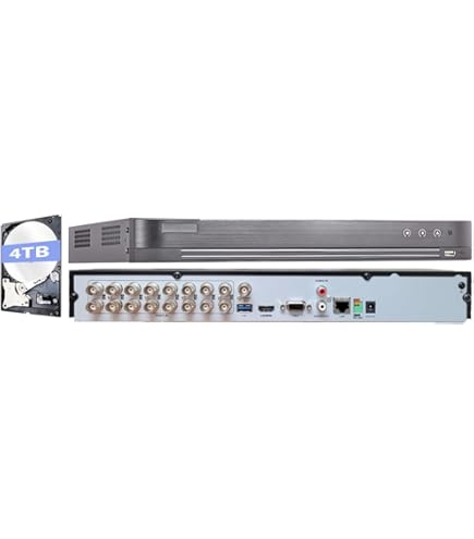 Nvr 16 Channel Hikvision 16 Channel 4MP DVR - DS-7216HQHI-K2, 4K