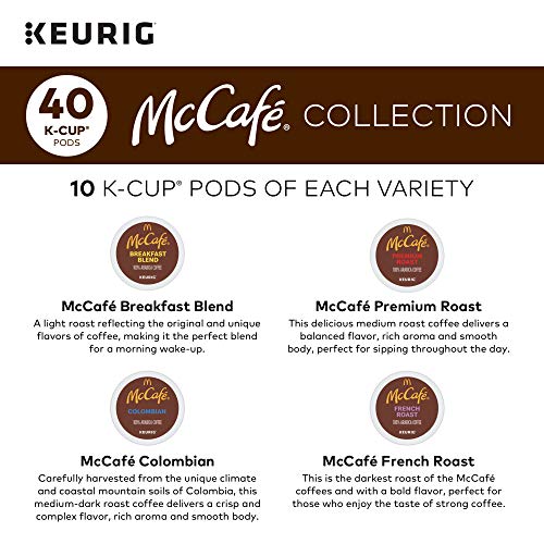 McCafé Classic Collection, SingleServe Coffee Keurig KCup Pods