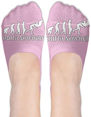 Wrestling Outta No Where Funny.PNG Women's Premium No Show Socks,Best Anti-Slip Low Cut Socks