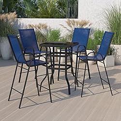 Flash Furniture Brazos Bar Table Set - 5 Piece