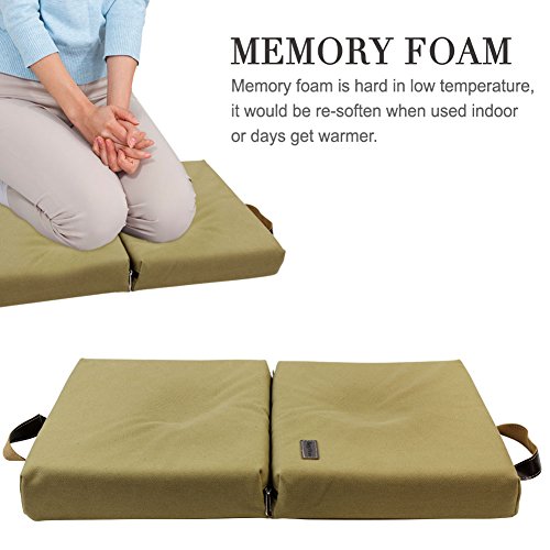 image for HappyPicnic Garden Kneeling Pad Extra Thick Large Bath Pads Portable W