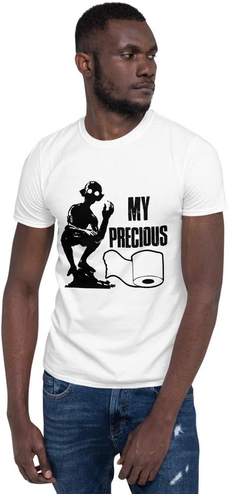 Mazoper T-Shirt Coronavirus Healthy-My Precious,Short Tshirt Unisex Fit Tees for Men Women