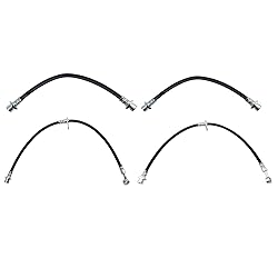 TRQ Brake Hose Set Compatible with 2012-2015 Honda