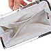 Fashion Road Womens Satin Pleated Evening Clutch Bags Purse Wedding Cocktail Party Handbags Black