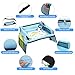 ThinkMax Kids Travel Tray, Toddler Car Seat Lap Tray Dry Erase Baby Activity Organizer with Tablet Holder, Mesh Pockets and Carry Bag