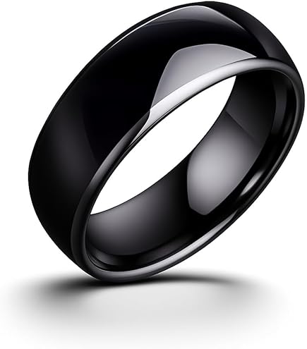 Nuevo RFID 125KHz 13,56 MHz Regrabable Negro Cerámica Samrt Anillo De Moda ID EM4305/T5577 Chip Cuid Para Hombr O Mujer - AliExprs