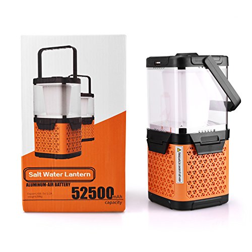 LayDUS Salt Water Lantern Dimmable Portable Camping Lantern 350 Lumens