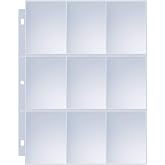 Sooez Trading Card Sleeves for Binder, Double Sided Card Holder, 36 Pack | Crystal Clear Page Protectors, Top Loading, PVC-Free &amp; Acid-Free, Fit for Collectible Games, Sports, Baseball, Football