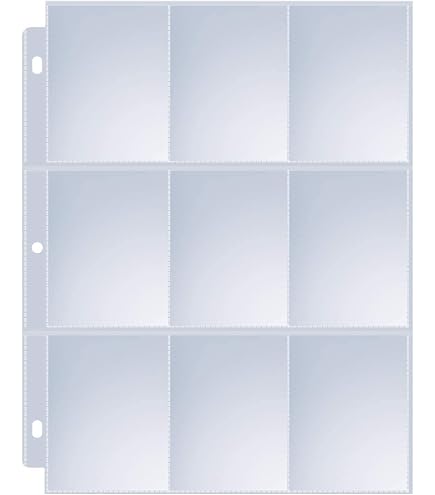strengthen 9 card pocket sleeves diy Amazon.com: Ultra Pro Silver Series 9 Pocket Pages (25 count pack) :  Everything Else