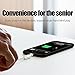 Zrse Magnetic Braided USB Charging Cable [2 in 1] Lightning to & Micro USB Charger Data Transfer Line 6 Feet for iPhone X 8 7 7plus 6s 6plus 5s 5 and Android Devices (Silver 2 Pack)