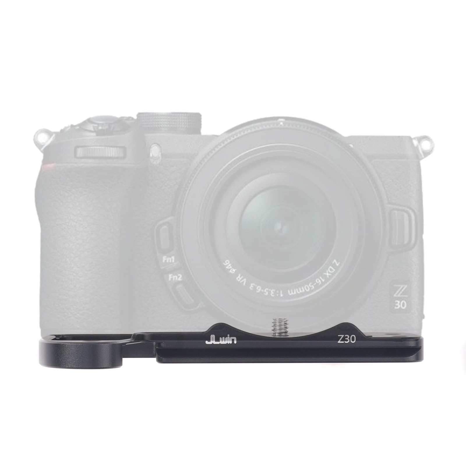 FOTGA Quick Release Baseplate QR Base Plate Mount for Nikon Z30 & Z50 Mirrorless Camera, Compatible with Arca-Swiss Standard Tripod Ballhead