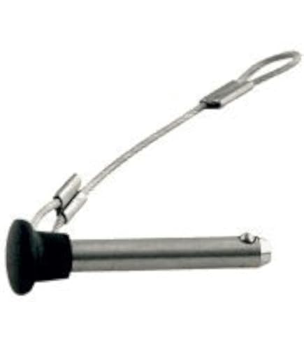 Ring Grip - Pasadores De Liberación Rápida Pin Superior Bimini De Acero Inoxidable 316 Diametro De 316 Pulgadas Longitud Total 1 38 Pulgadas